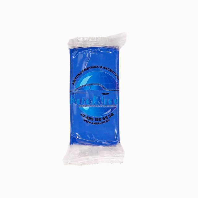 Clay Bar Blue / Глина малоабразивная, синяя, 100 гр